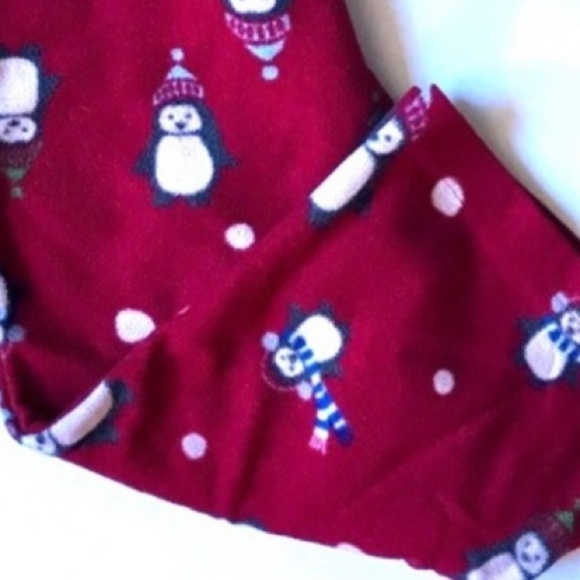 Gap Winter Penguin Fleece Pajama Bottoms - Picture 5 of 5